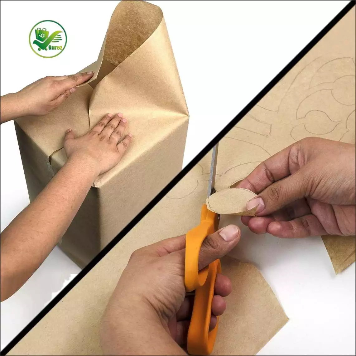 Box Brother Brown Kraft Paper Roll: 26-Inch Size for Eco-Friendly E-Commerce Packaging Solutions and Wrapping Needs - Image 4
