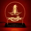 Mahakal Engraved LED Lamp – Divine Shiva Night Light for Home Décor