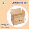 Box Brother 3 Ply Corrugated Cardboard Box Size: 15x11x9 Length 15 inch Width 11 inch Height 9 inch 3Ply Corrugated packing box