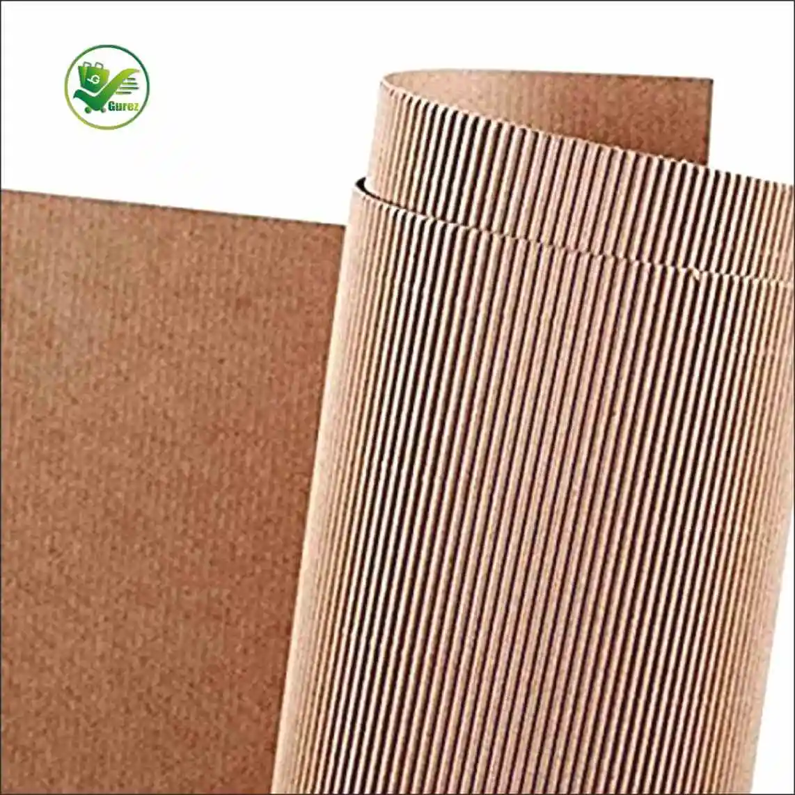 Box Brother 2 Ply 28 Inches Brown Corrugated Roll For E-Commerce Packaging 140gsm Paper - Image 2