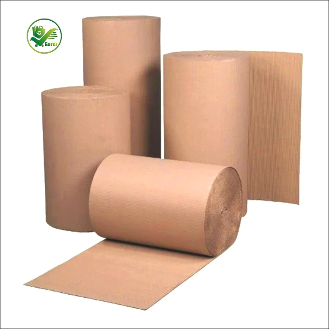Box Brother 2 Ply 28 Inches Brown Corrugated Roll For E-Commerce Packaging 140gsm Paper - Image 4