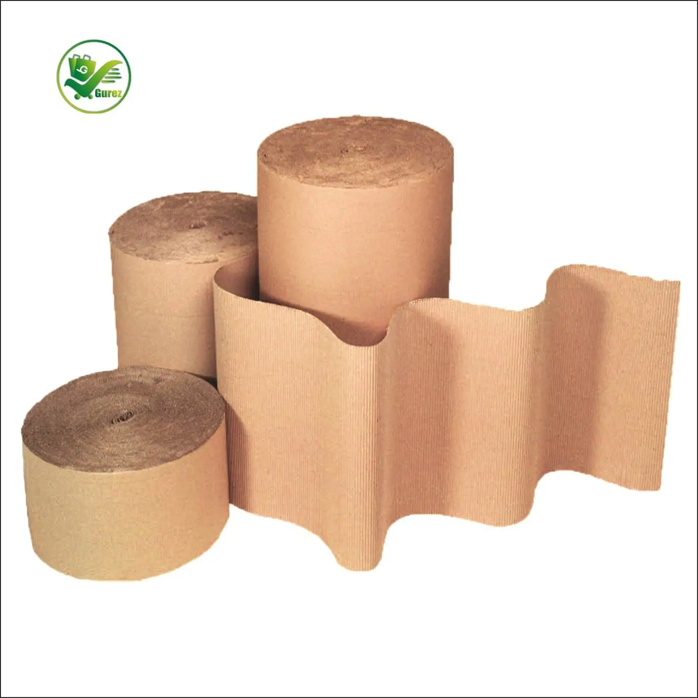 Box Brother 2 Ply 28 Inches Brown Corrugated Roll For E-Commerce Packaging 140gsm Paper - Image 3