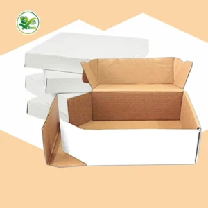 Alternative view of Box Brother 3-Ply White Flap Box 7x5.5x2 Inch – Durable Mailer Box And  Self-Locking Packaging Solution