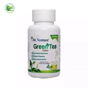Dr. Venture Green Tea Tablet with Tulsi & Lemon for Weight Loss