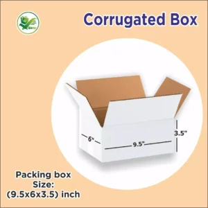Box Brother 3 Ply White Cardboard Box Size: 9.5x6x3.5 Length 9.5 inch Width 6 inch Height 3.5 inch 3Ply custom cardboard packing boxes