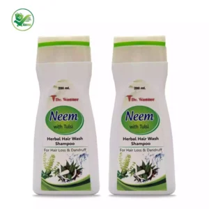 Dr. Venture Neem With Tulsi & Amla Shampoo Herbal Hair Wash Shampoo for Hair Loss And Dandruff Pack of 2 (200 ml)