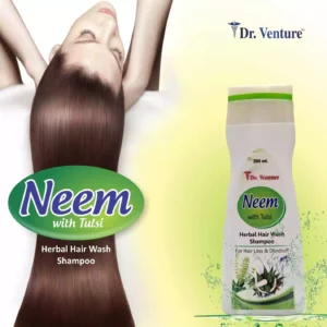 Alternative view of Dr. Venture Neem With Tulsi & Amla Shampoo Herbal Hair Wash Shampoo for Hair Loss And Dandruff Pack of 2 (200 ml)