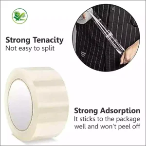 Alternative view of Box Brother Self-Adhesive High-Strength BOPP Packing Cello Tape - 2"Inch Width Wide x 220m Long (2 inchX 220m). Strong Heavy-Duty Industrial Shipping Packaging Tape Transparent.